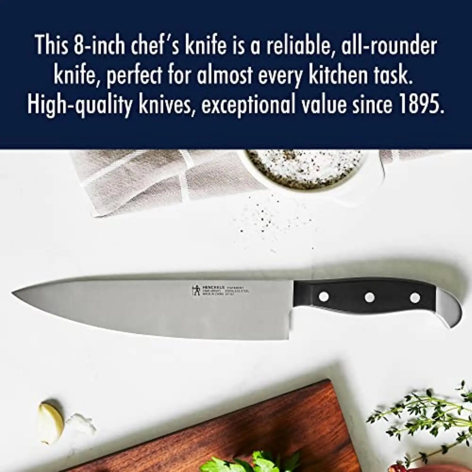 HENCKELS Statement Razor-Sharp 8-inch Chef Knife