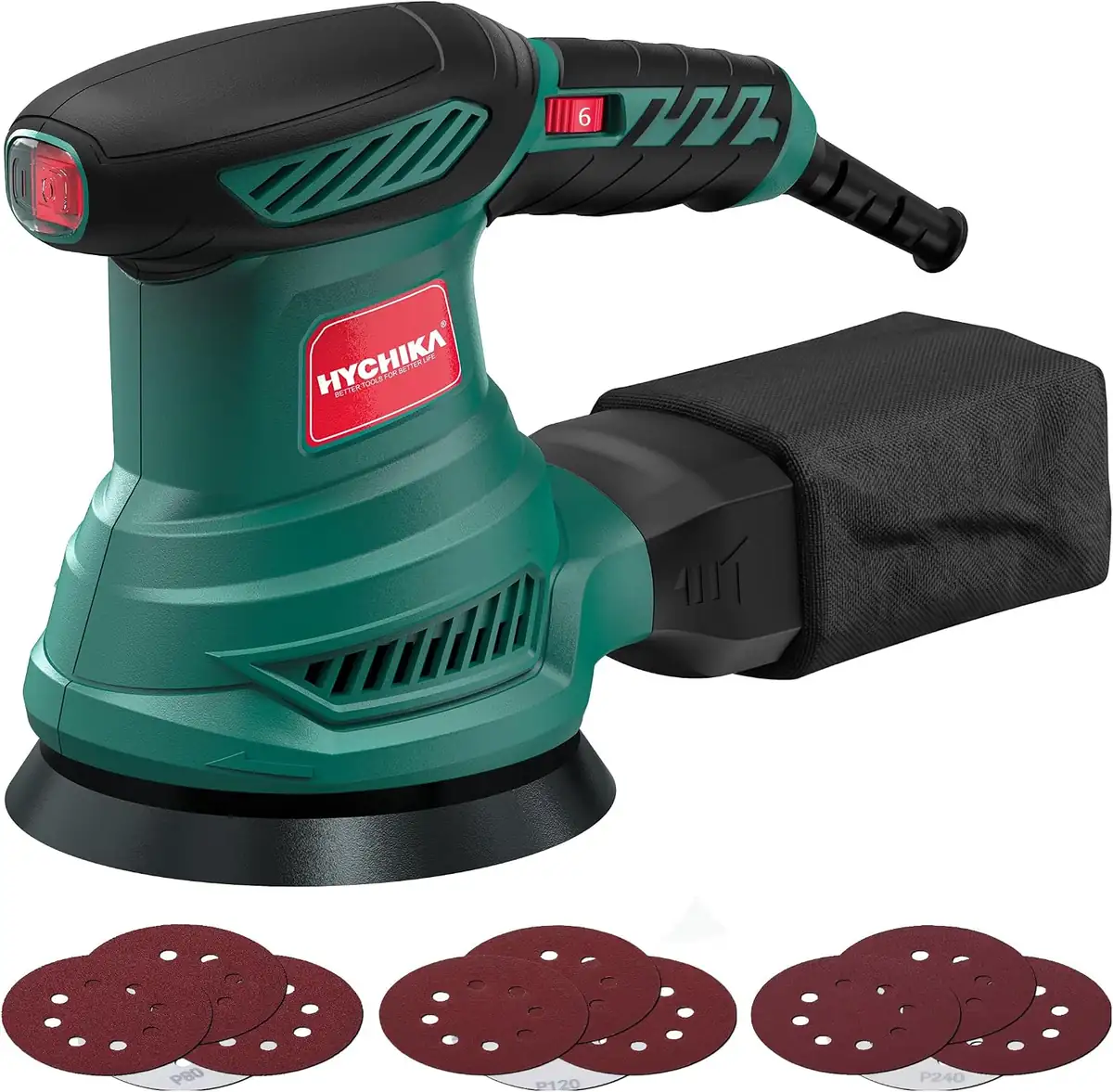 HYCHIKA 5-Inch Random Orbital Sander