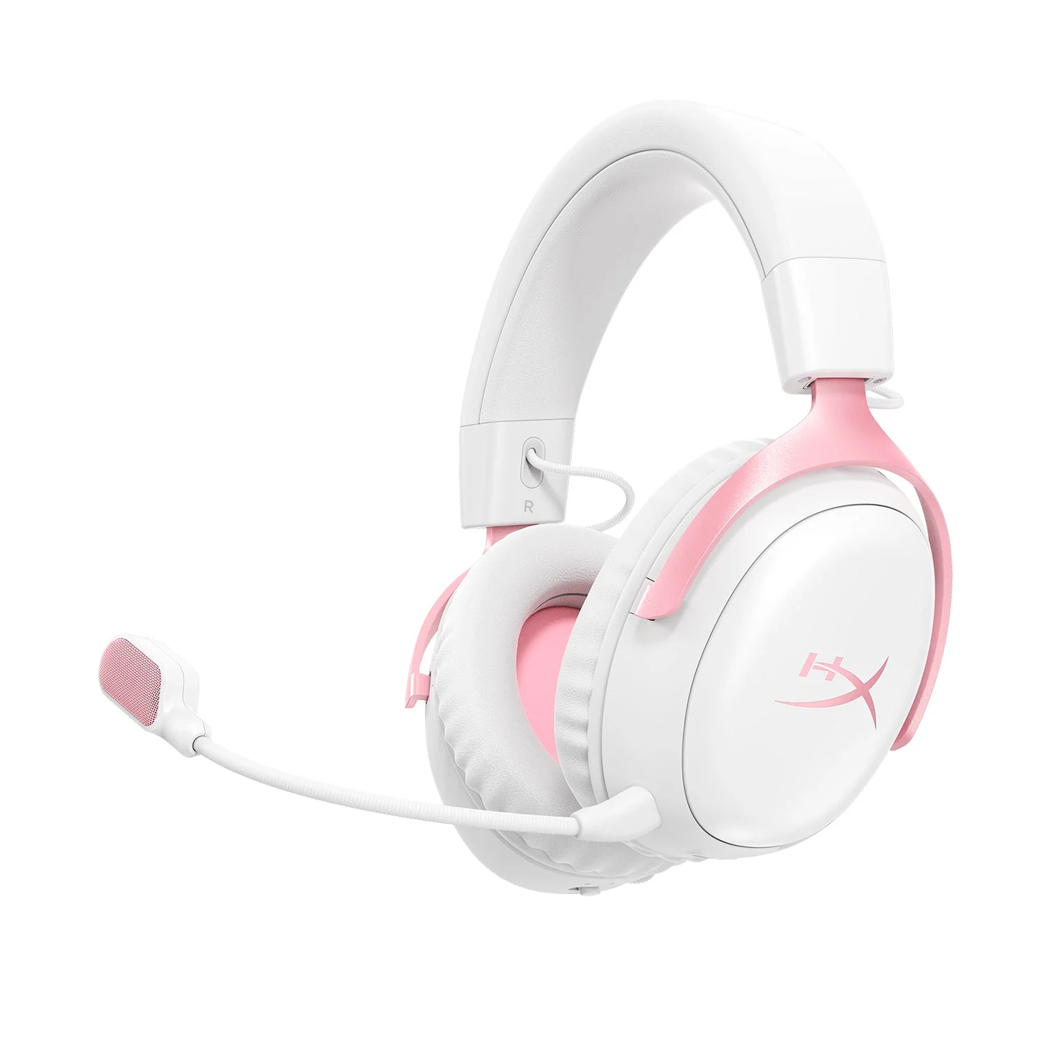 HyperX Cloud III S - Gaming Headset (White/Pink)
