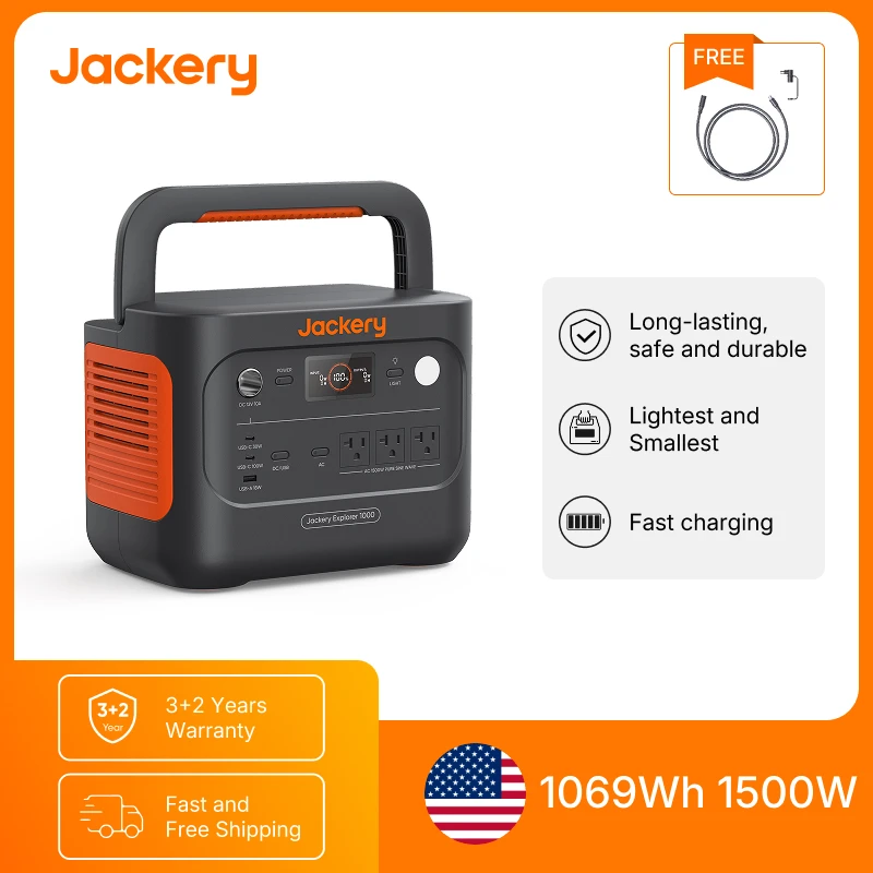 Jackery Explorer 1000 v2 Portable Power Station