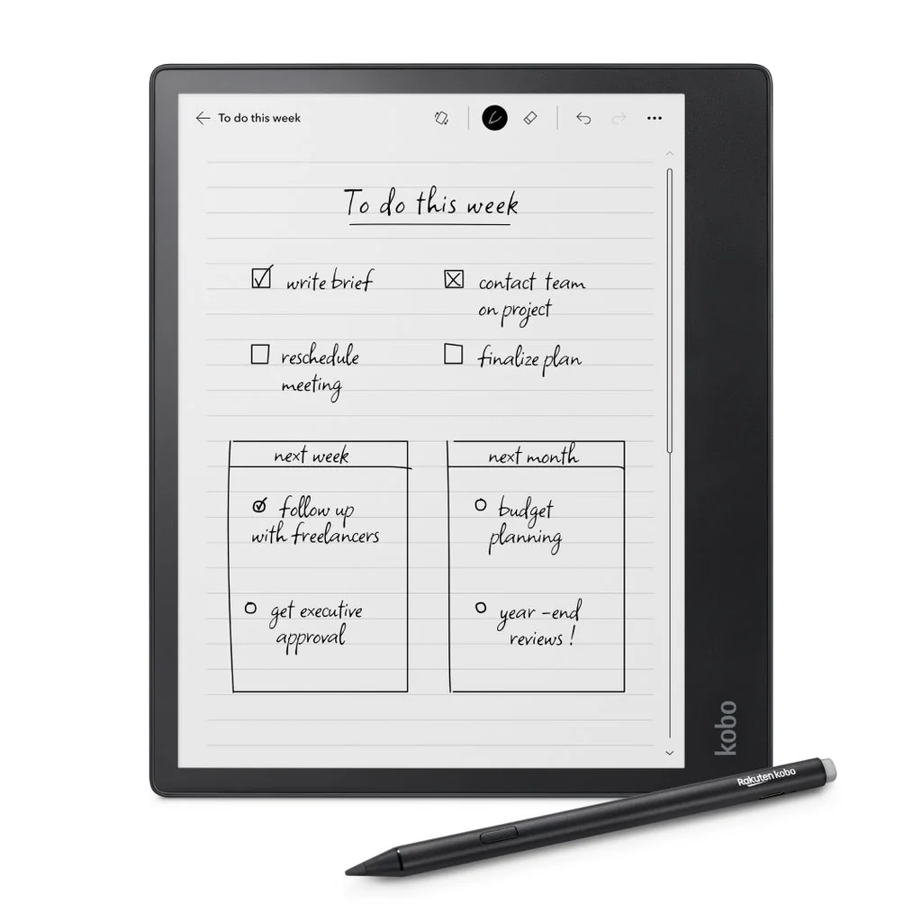 Kobo Elipsa 2E 10.3" E Ink eReader with Stylus, 32GB