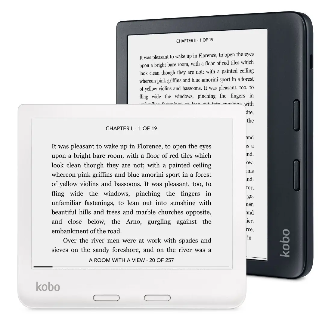 Kobo Libra 2 7" E Ink eReader with Page-Turn Buttons, 32GB