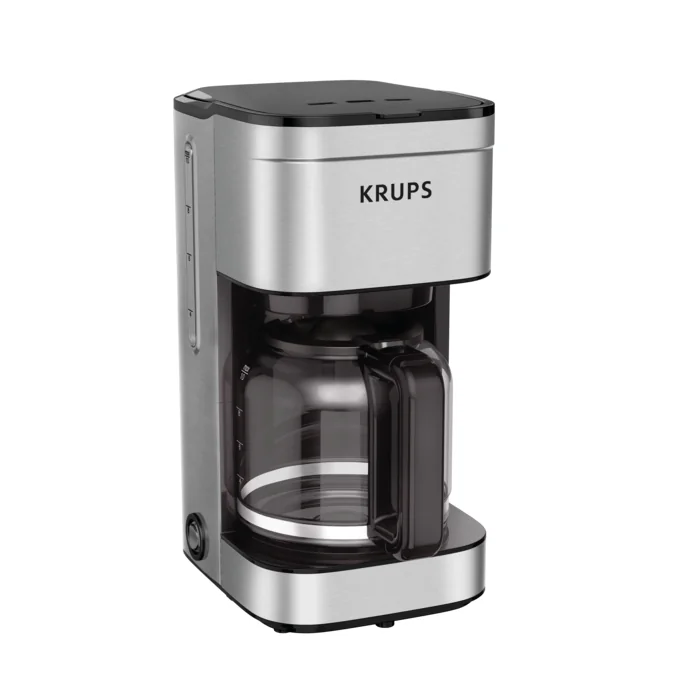 KRUPS Coffee Maker 10 Cups Simply Brew Stainless Steel Drip Coffee Maker