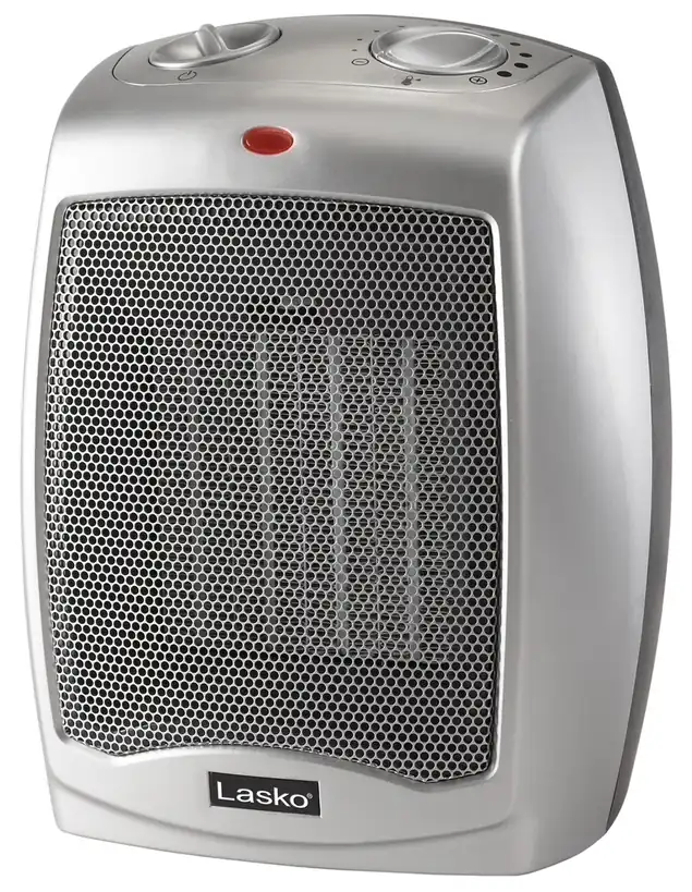Lasko 754200 9-Inch Ceramic Tabletop Space Heater