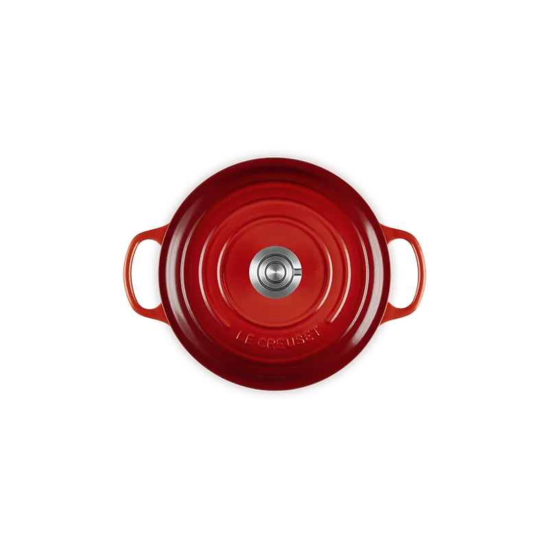 Le Creuset Enameled Cast Iron Round Dutch Oven, 4.5 qt., Cerise