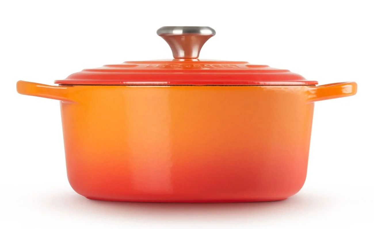 Le Creuset Enameled Cast Iron Round Dutch Oven, 4.5 qt., Flame