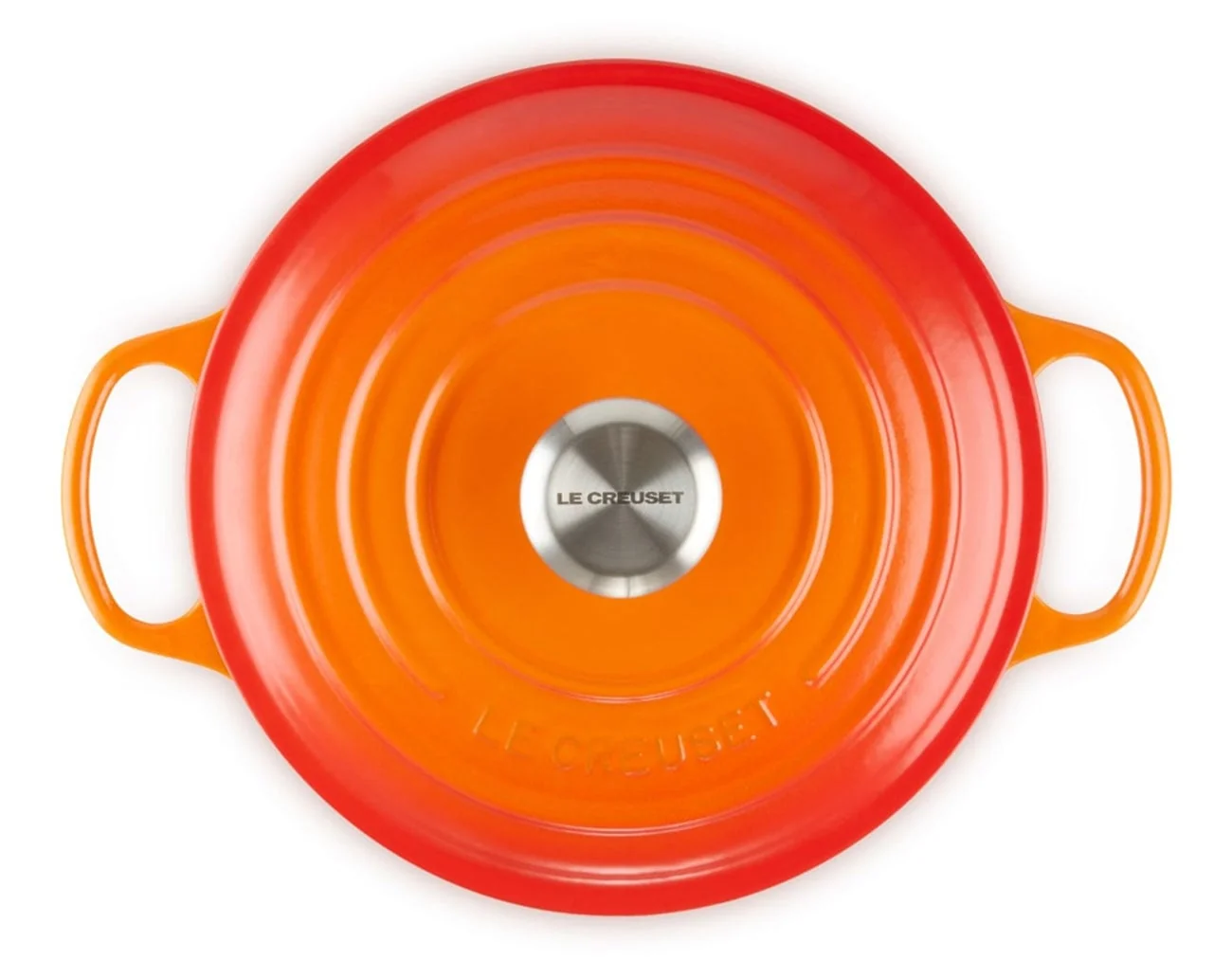 Le Creuset Enameled Cast Iron Round Dutch Oven, 4.5 qt., Flame