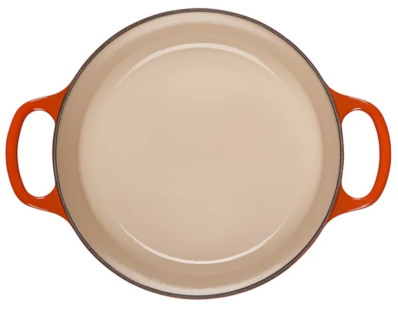 Le Creuset Enameled Cast Iron Round Dutch Oven, 4.5 qt., Flame
