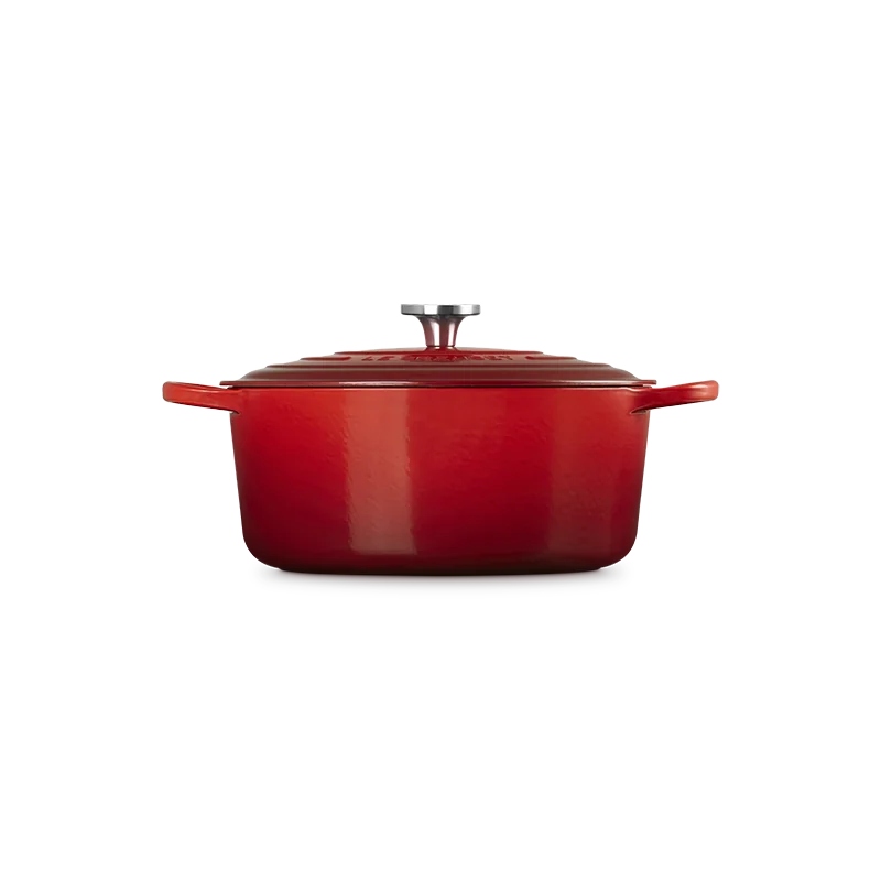 Le Creuset Enameled Cast Iron Round Dutch Oven, 9 qt., Cerise