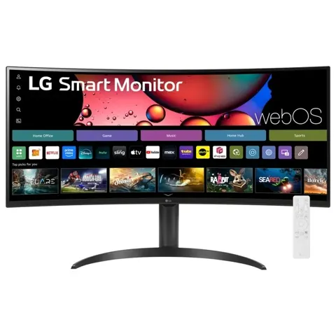 LG 34" Curved UltraWide WQHD (3440x1440) Smart