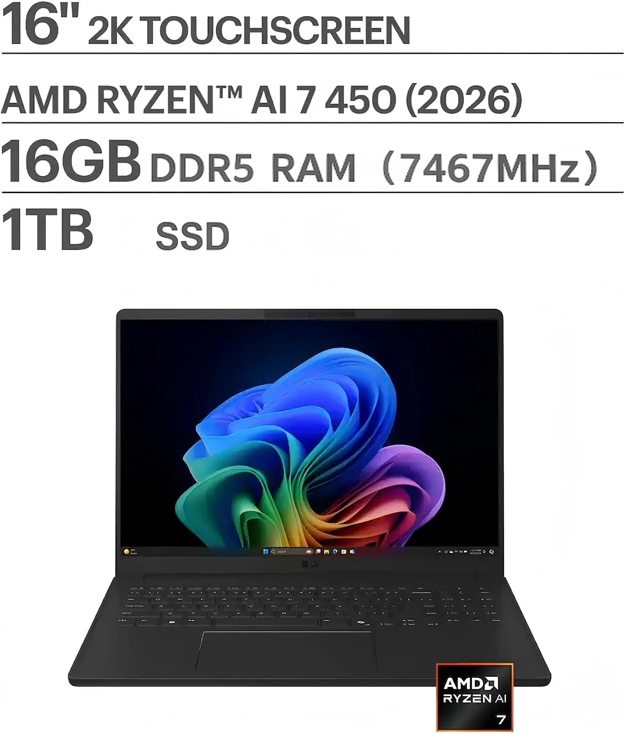 LG Gram Book 16 Touchscreen Laptop