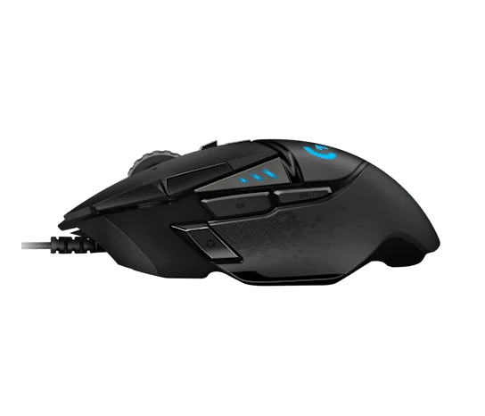 Logitech G502 HERO wired gaming mouse with 25K sensor