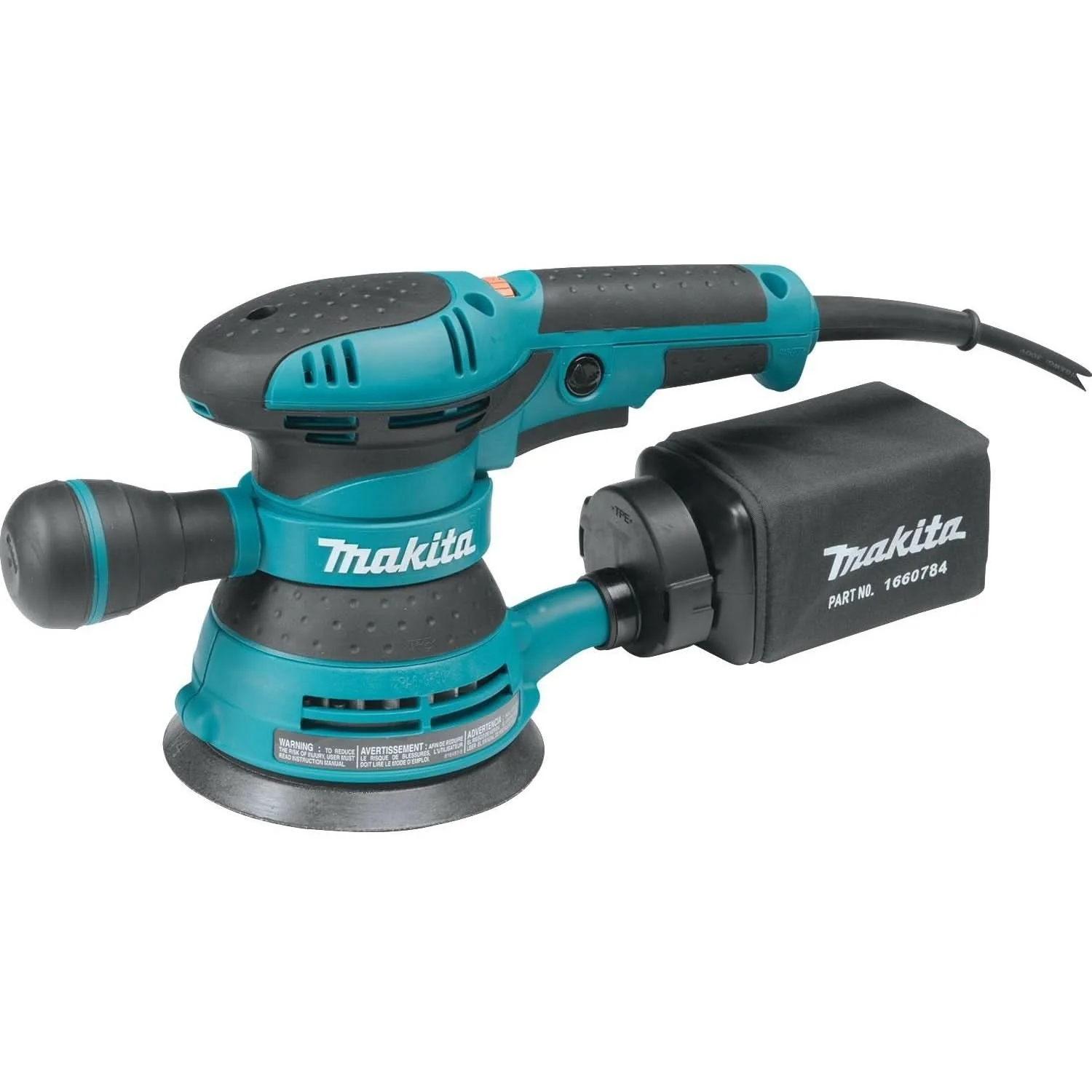 Makita 5 in. Random Orbit Sander, Variable Speed (BO5041, corded)