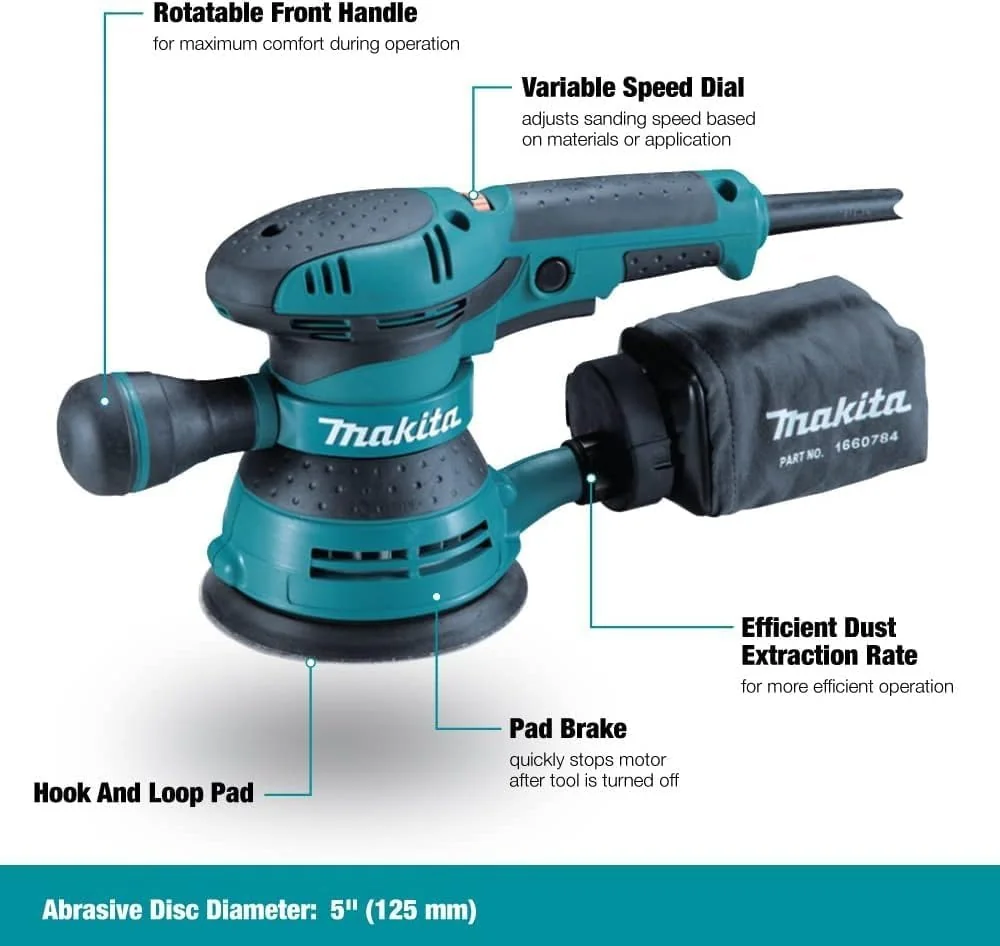 Makita BO5041K Orbital Sander