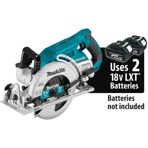 Makita XSR01Z 36V (18V X2) LXT® Brushless Rear Handle 7-1/4" Circular Saw