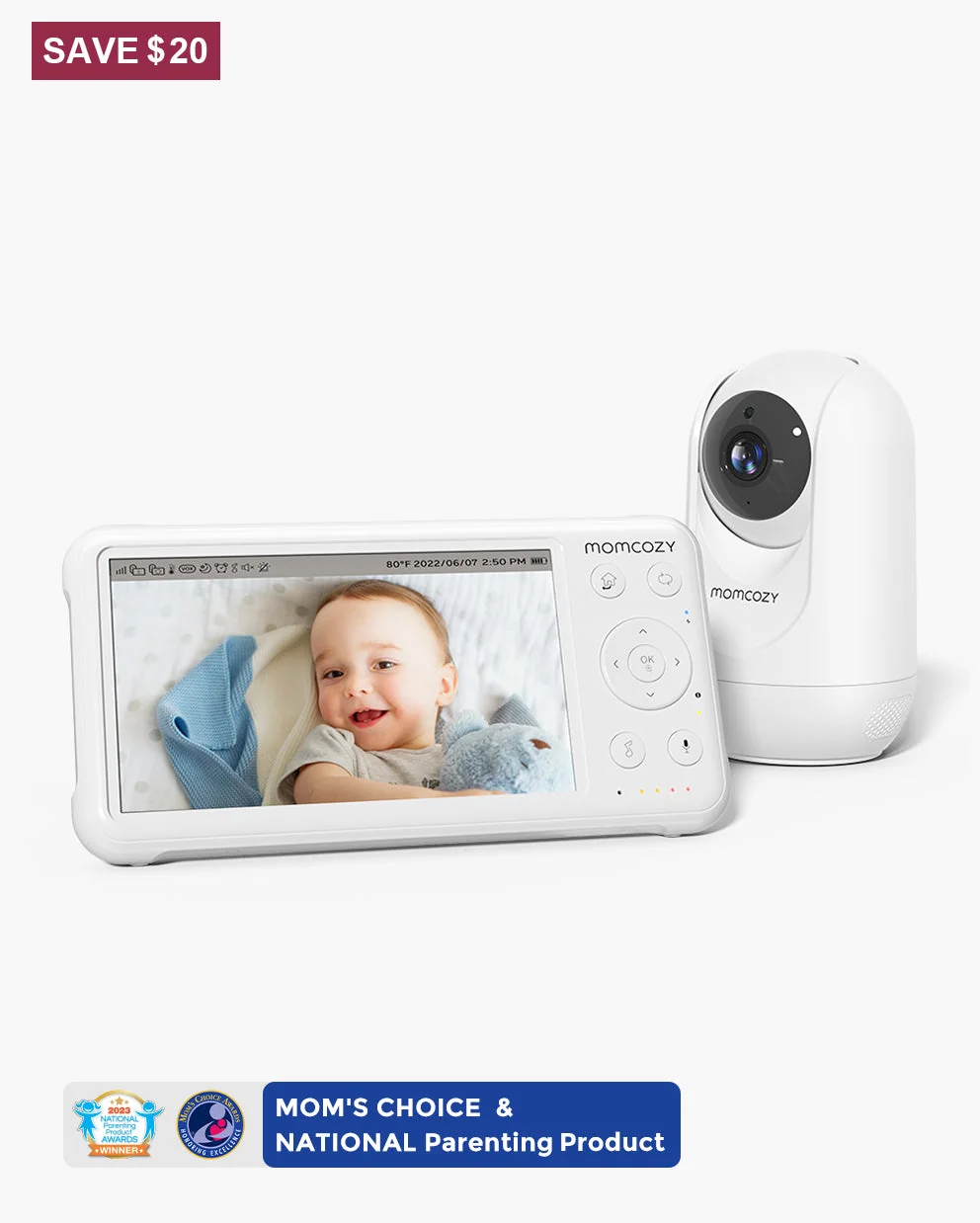 Momcozy 1080P High-Performance Video Baby