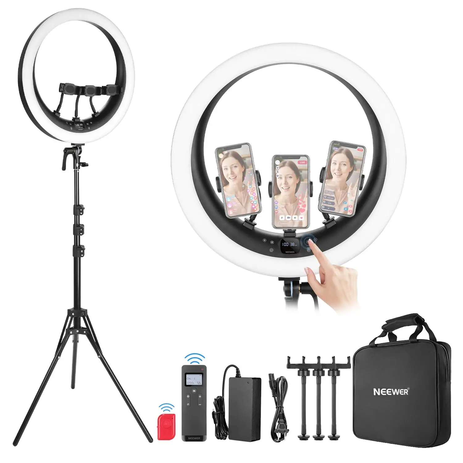 Neewer RP19H 19-inch LED Ring Light