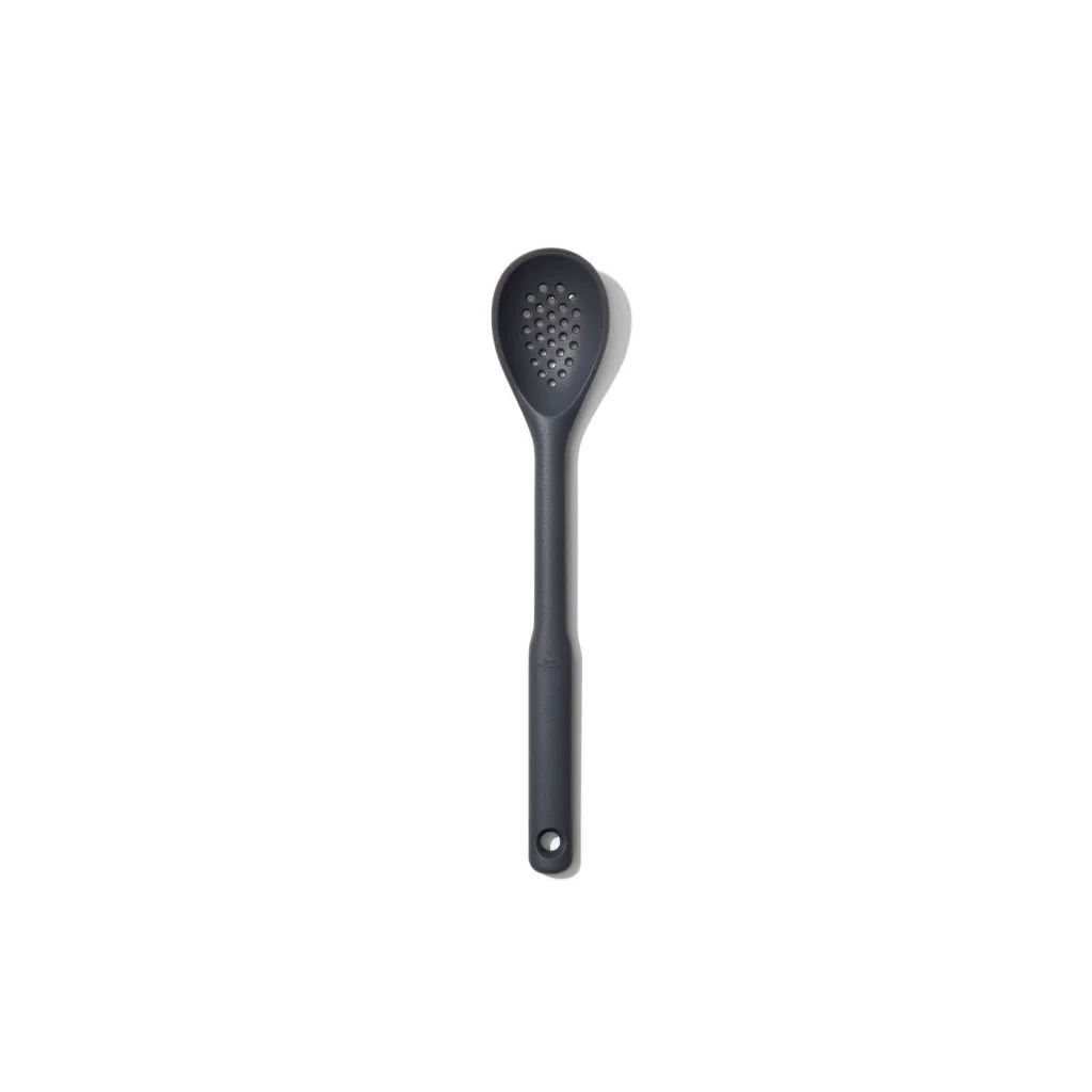 OXO Good Grips Silicone Slotted Spoon - Peppercorn