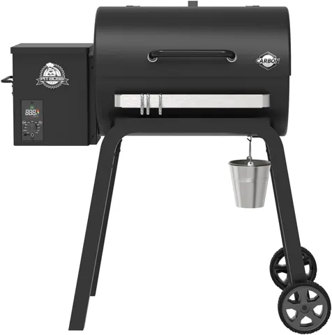 Pit Boss 700 Carbon Series Wood Pellet Grill & Smoker with LCD Digital Controller