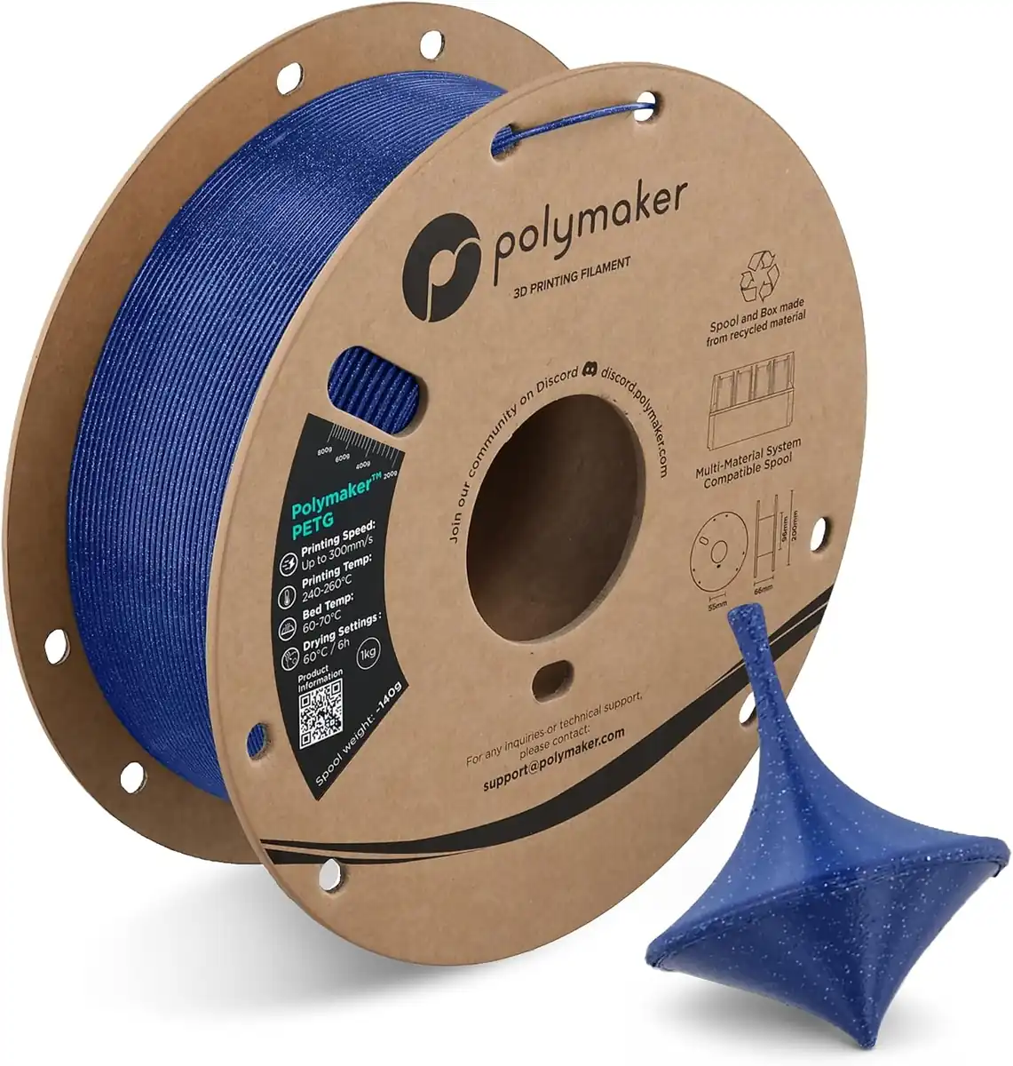Polymaker PETG Galaxy Blue