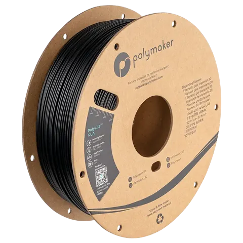 Polymaker PLA Filament 1.75mm Black 1KG