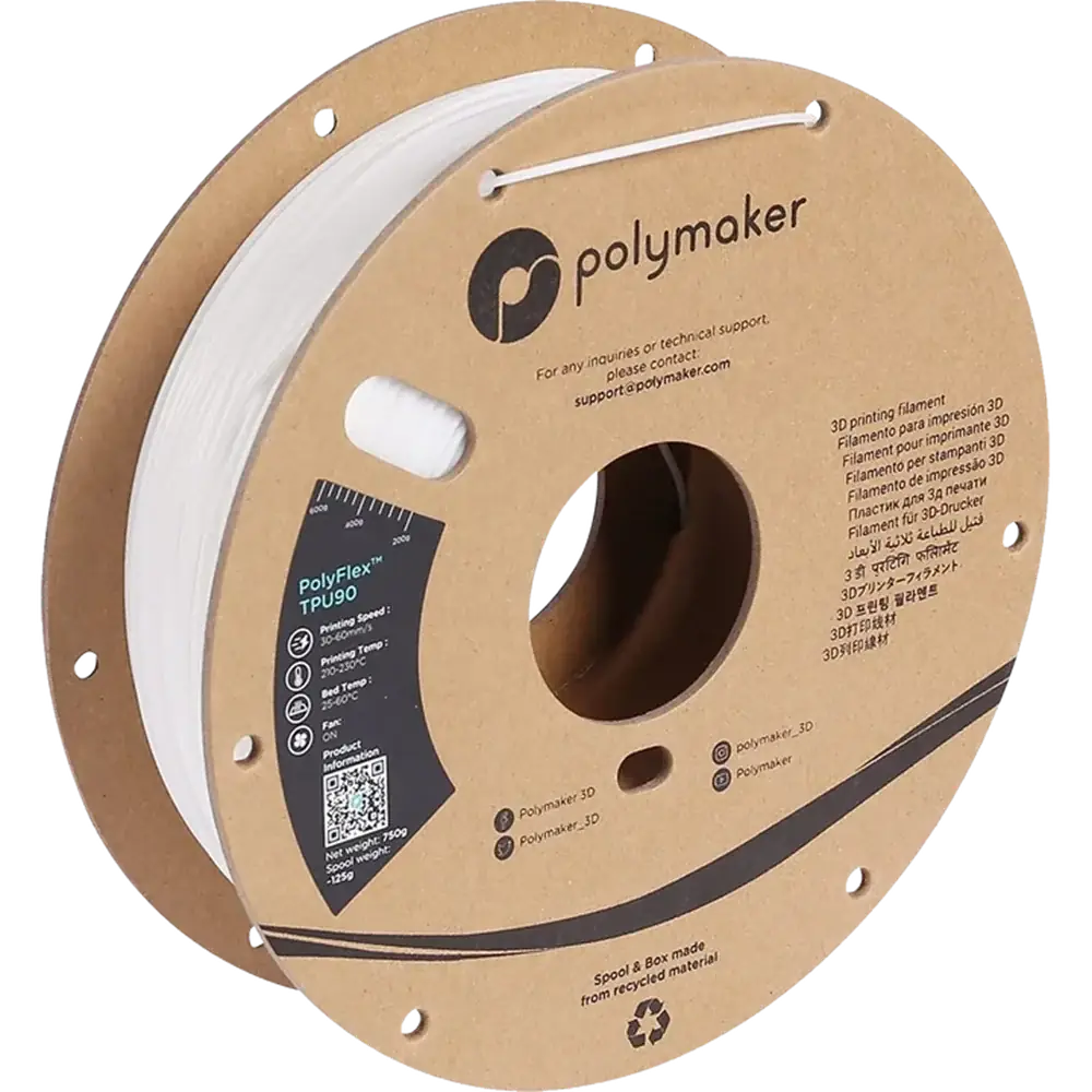 Polymaker TPU90 3D Printer Filament