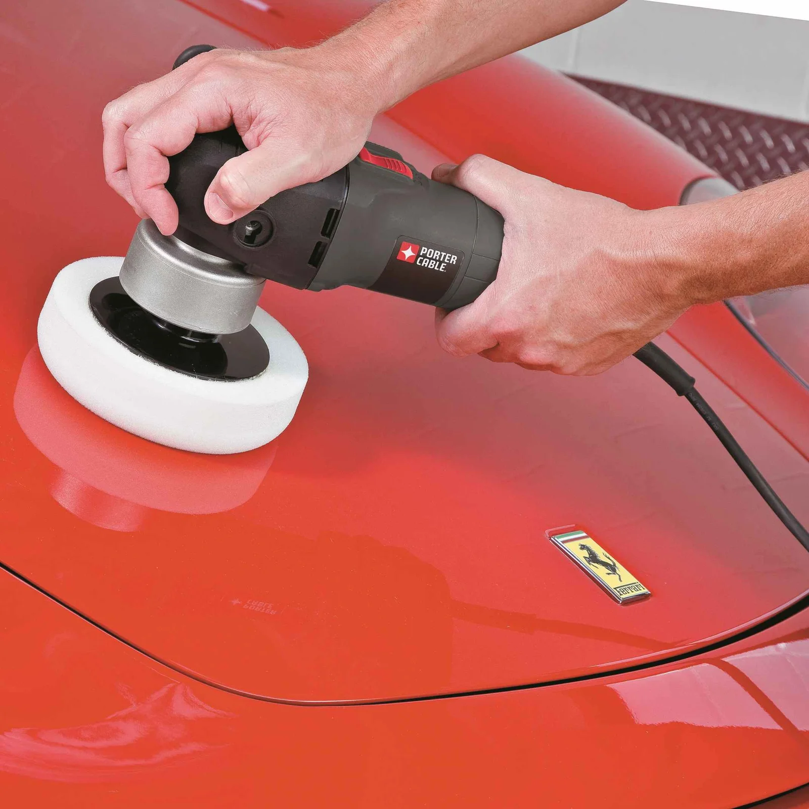 PORTER-CABLE 6-Inch Random Orbit Sander with Polishing Pad