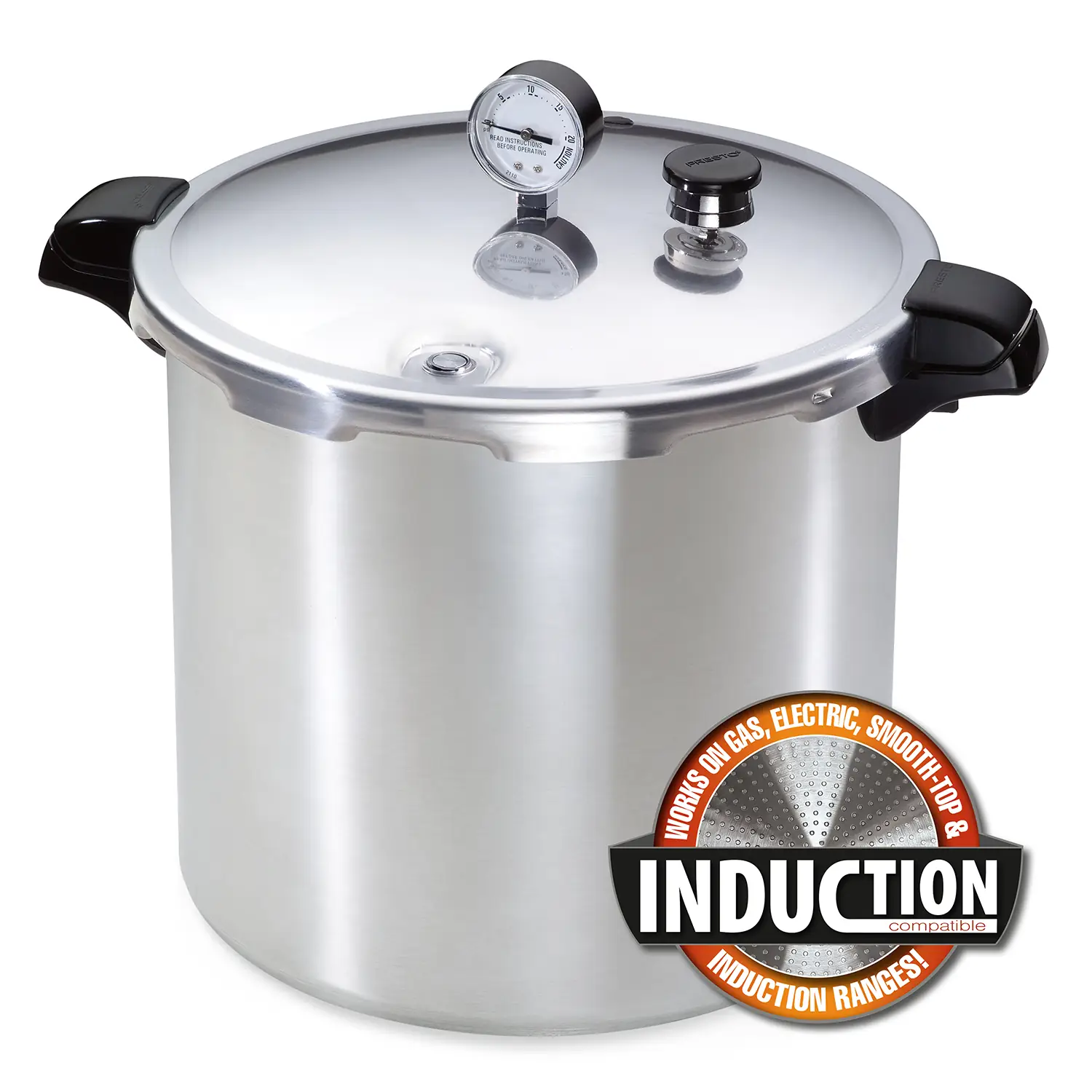 Presto 01784 23-Quart Induction Compatible Pressure Canner
