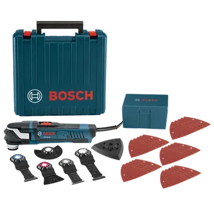 Bosch GOP40-30C (StarlockPlus 4.0 Amp Corded Oscillating Multi-Tool Kit with 30-Piece Accessories)