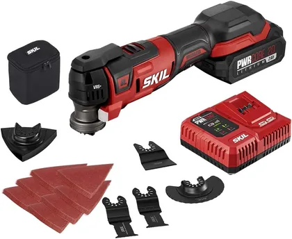 Skil OS5920B-10 PWR CORE 20 Brushless 20V Cordless Oscillating Multi-Tool Kit