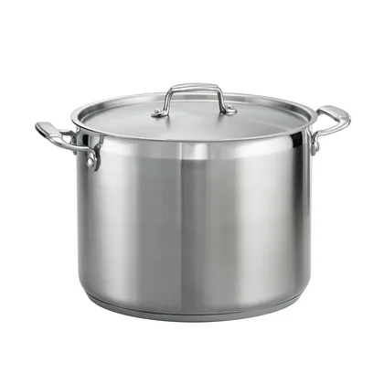 Tramontina Gourmet Stainless Steel 16-Quart Stock Pot with Lid