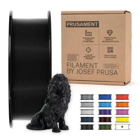 Prusament Premium PLA Jet Black 1.75mm 1kg