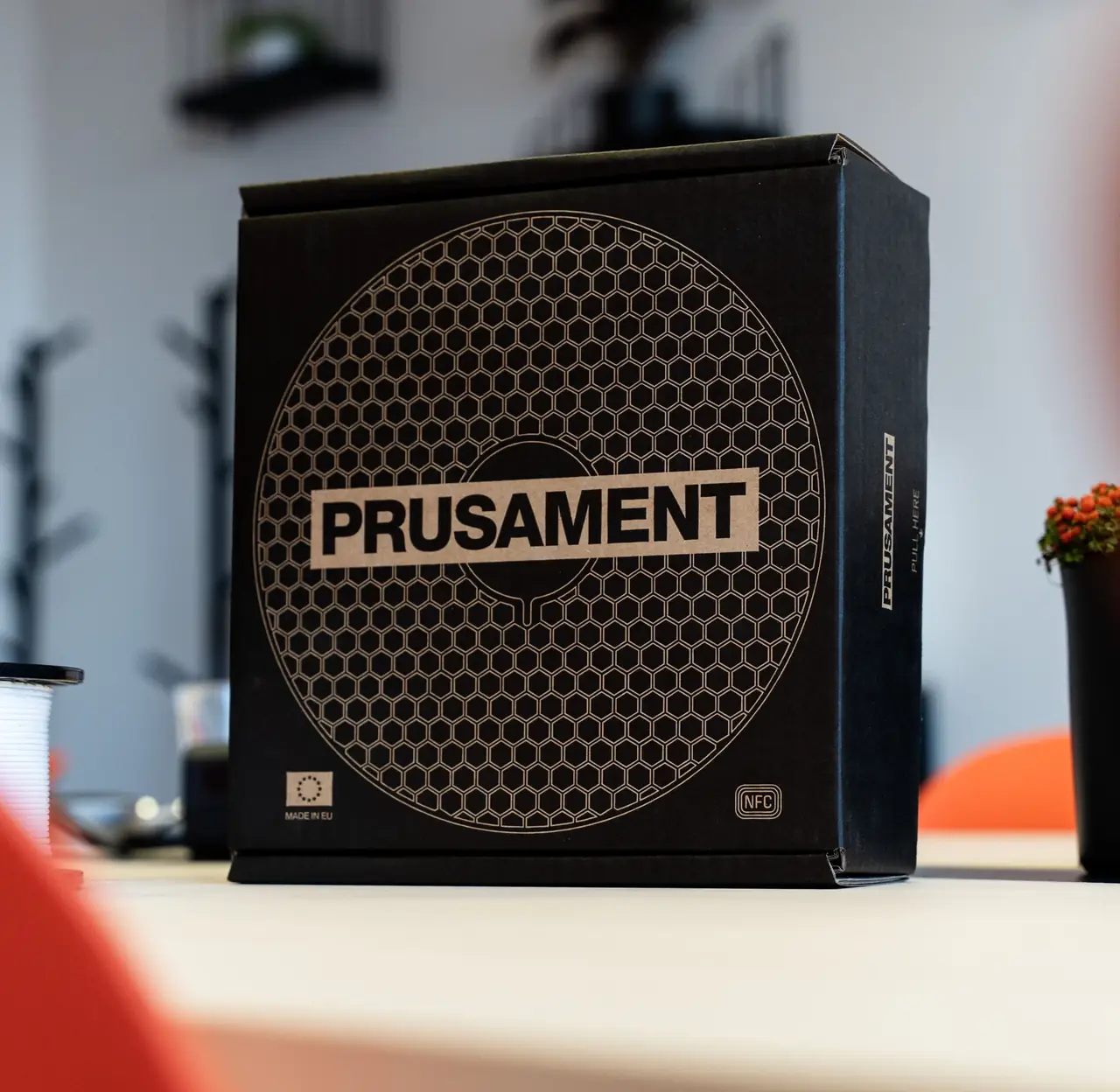 Prusament Premium PLA Marble Grey 1.75mm 1kg