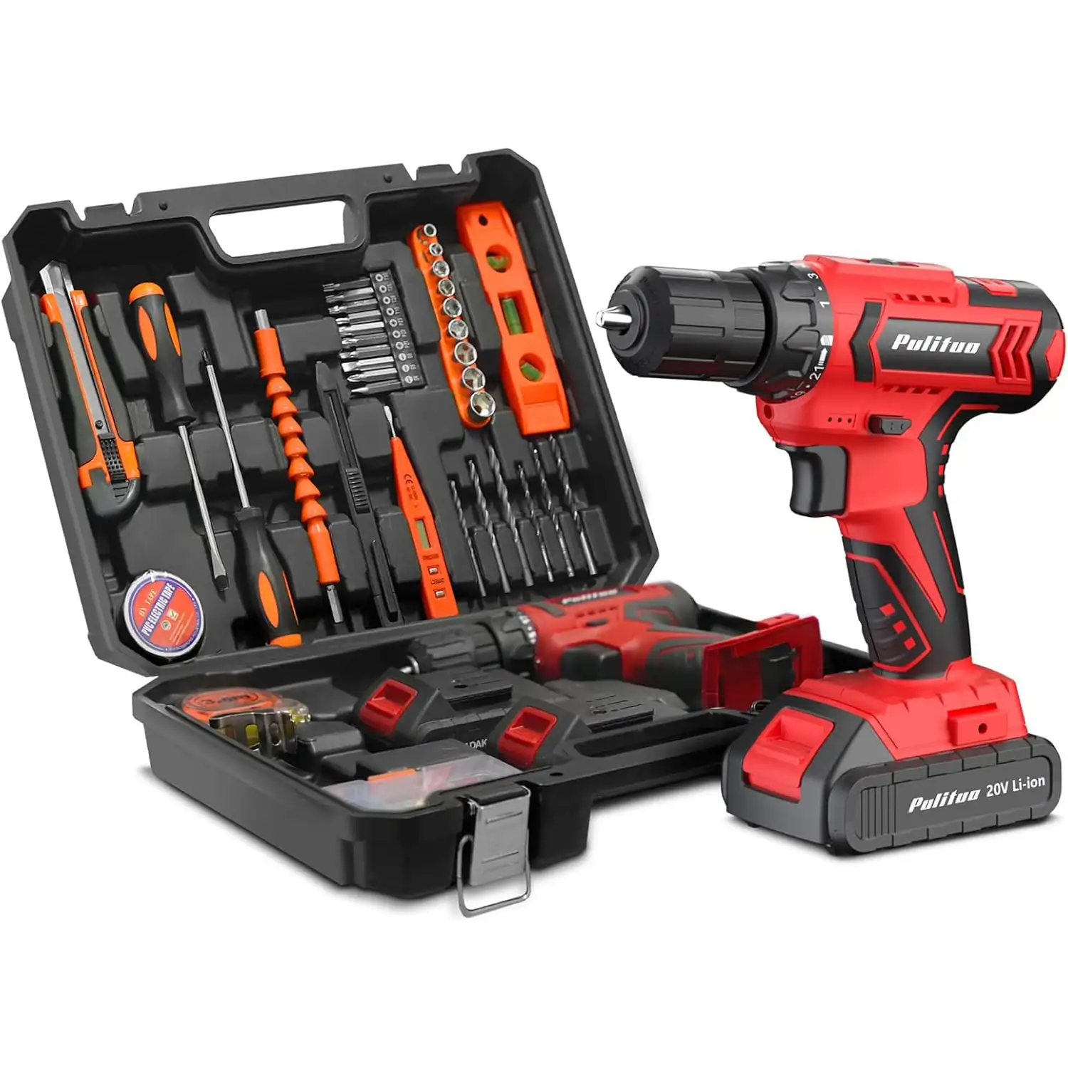 PULITUO'S 20V Cordless Drill/Driver
