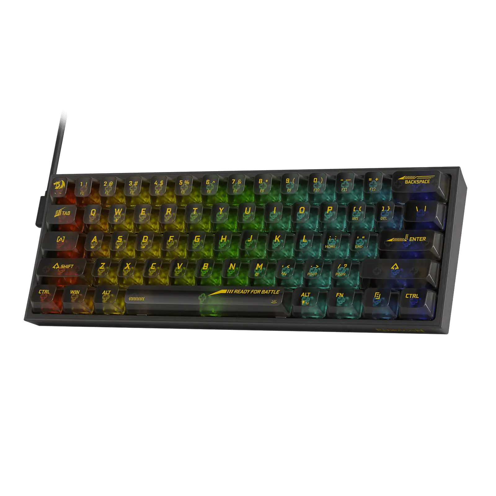 Redragon FIZZ K617 SE Full-Transparent Mechanical Keyboard