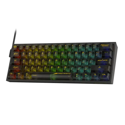 Redragon FIZZ K617 SE Full-Transparent Mechanical Keyboard