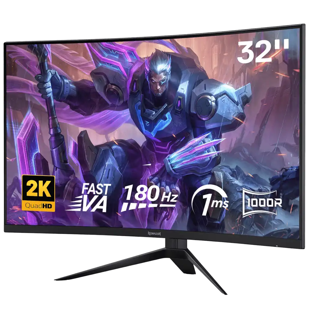 Redragon HROTHGAR GM32 180Hz Curved Gaming Monitor