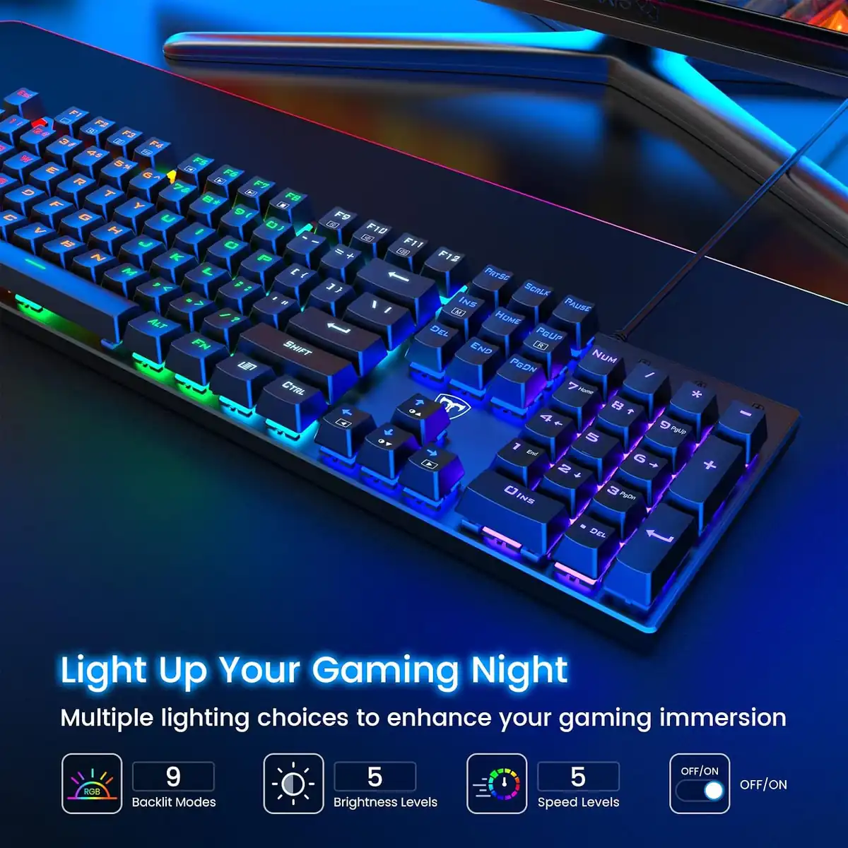 RisoPhy Mechanical Gaming Keyboard