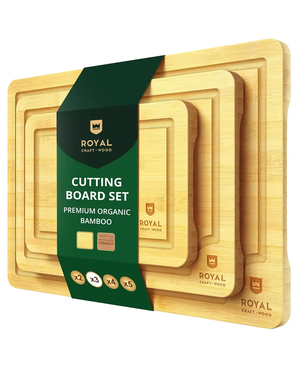 ROYAL CRAFT WOOD Wooden Cutting Boards for Kitchen Appliances