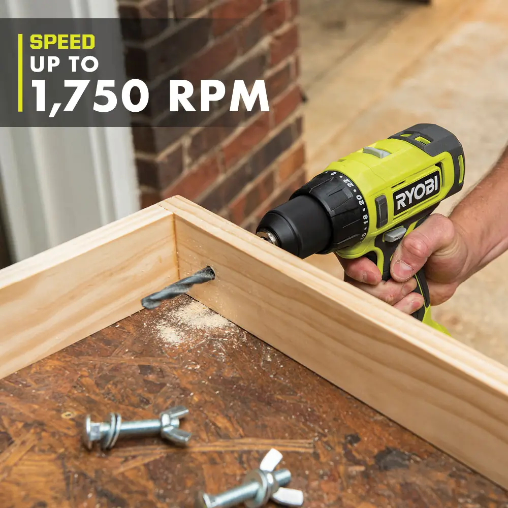 Ryobi ONE+ 18V Cordless 1/2 in. Drill/Driver (PCL206B, bare tool)