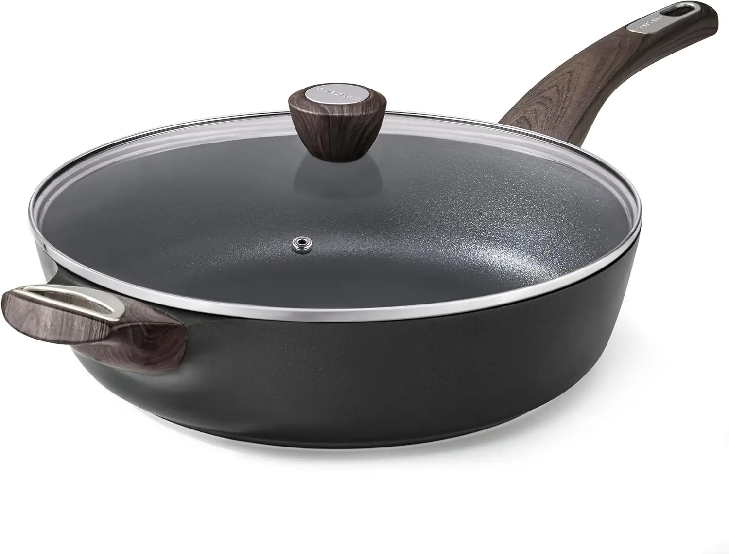 SENSARTE Nonstick Frying Pan Skillet with Lid
