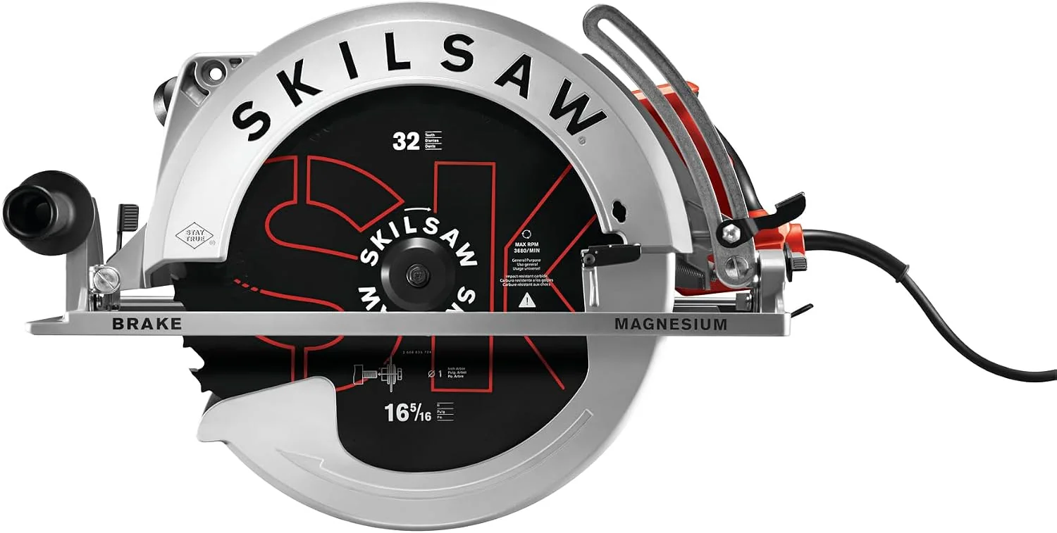 SKIL 16-5/16 In. Magnesium Worm Drive Skilsaw Circular Saw