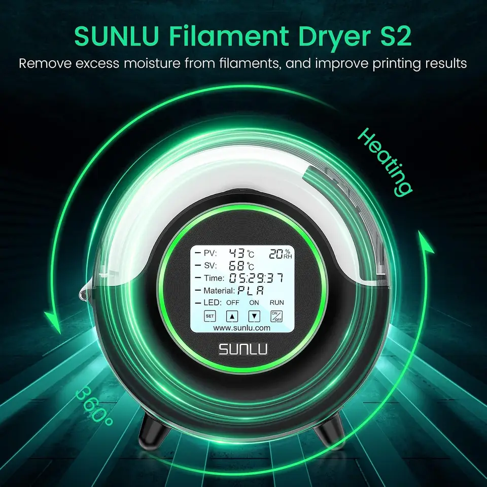 SUNLU Filament Dryer S2