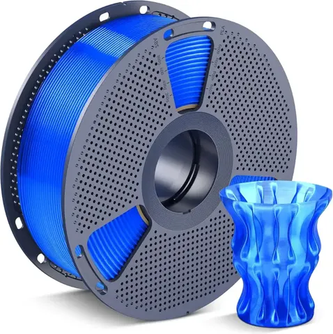 SUNLU PLA 3D Printer Filament Clear Blue 1KG