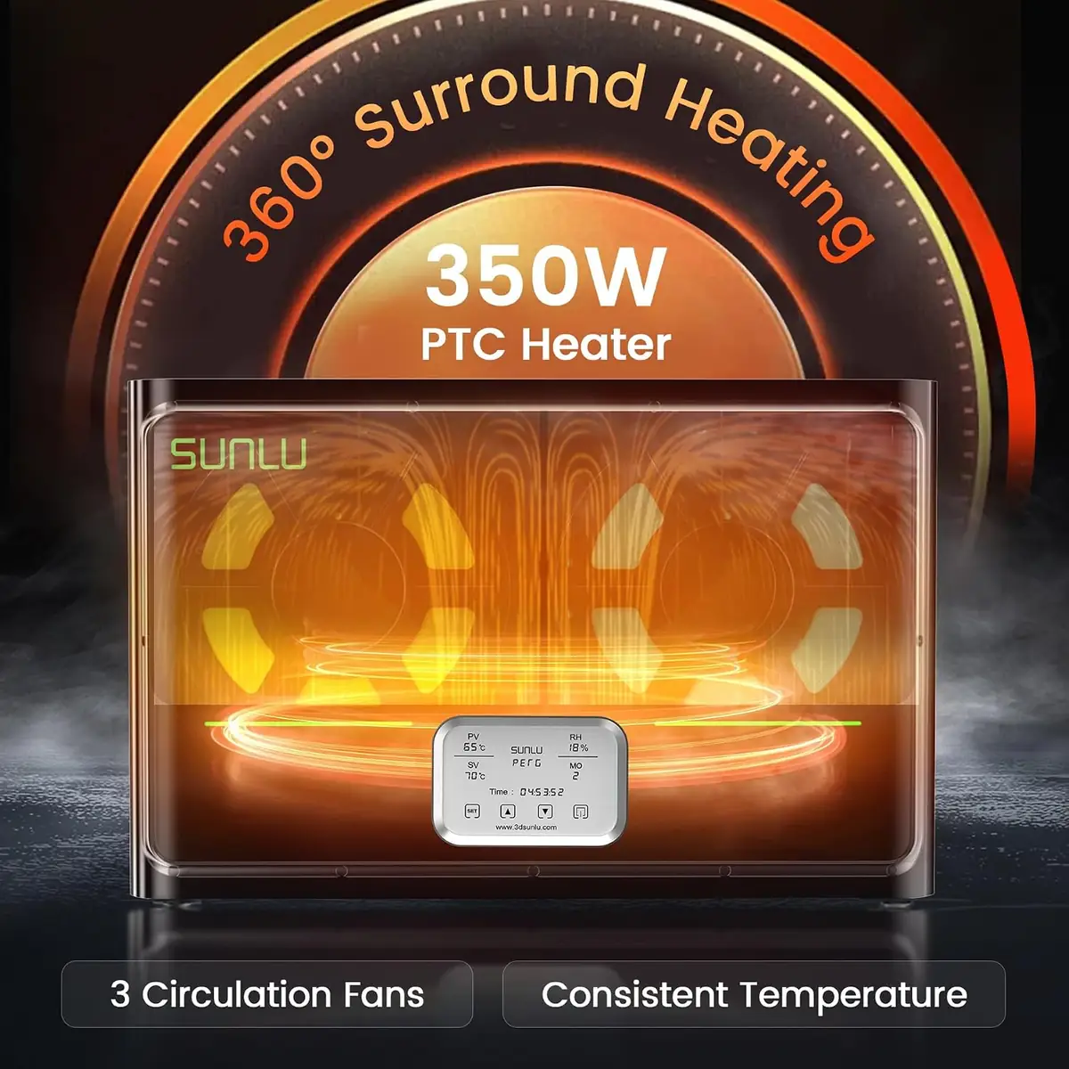 SUNLU S4 3D Printer Filament Dryer