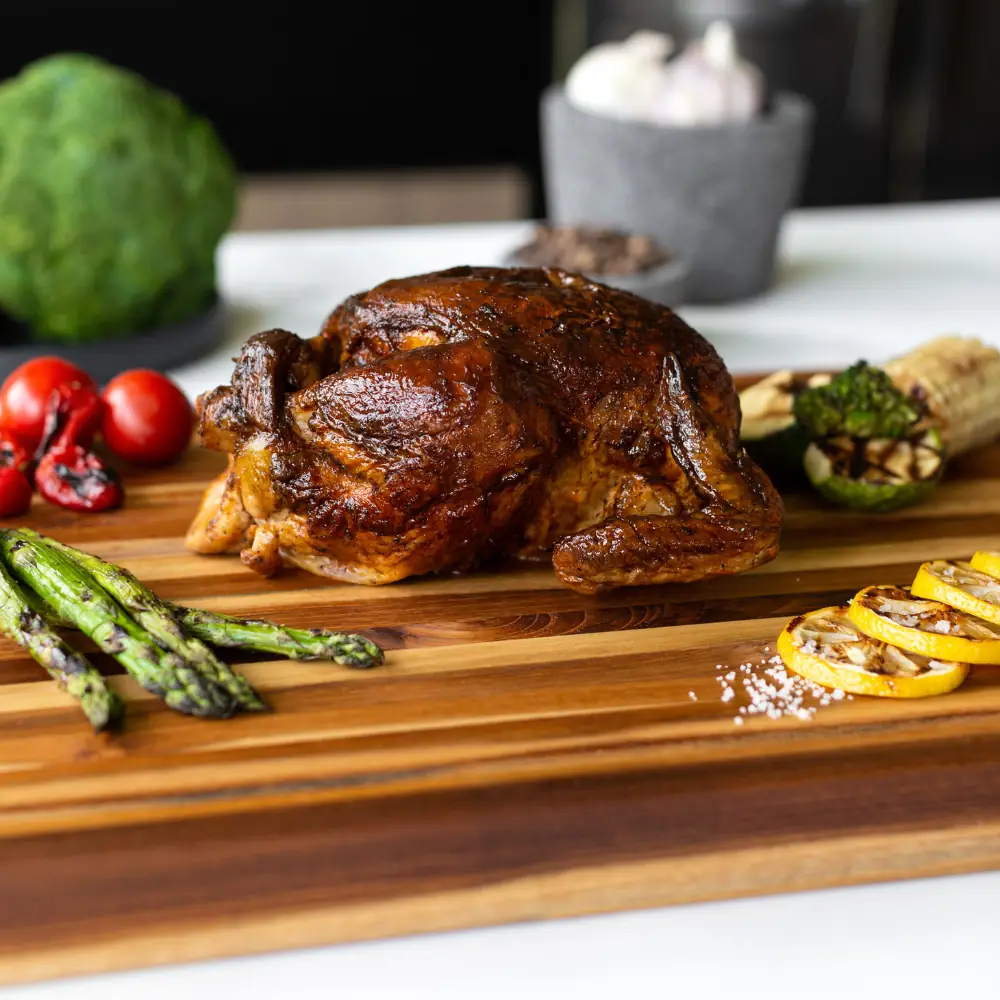 Teakhaus Edge-Grain Teak Wood Carving Board
