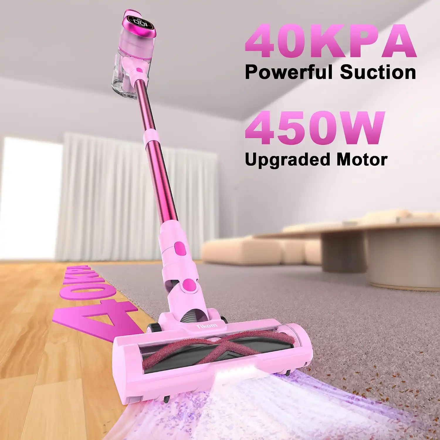Tikom V500 Cordless Vacuum Cleaner for Home