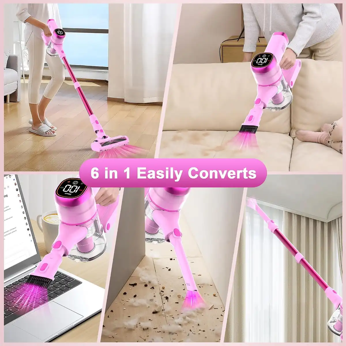 Tikom V500 Cordless Vacuum Cleaner for Home