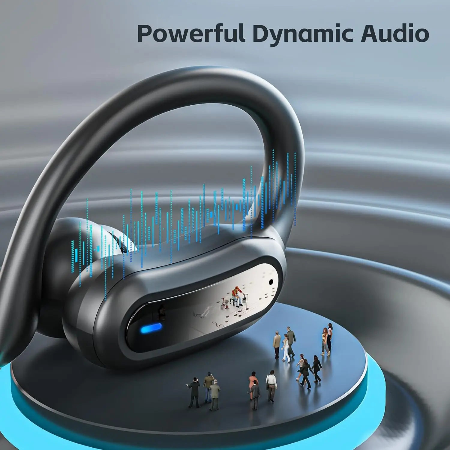 TRAUSI Wireless Bluetooth 5.4 Headphones