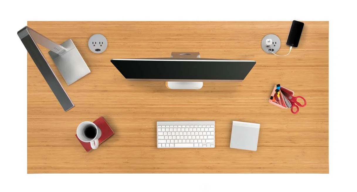 UPLIFT DESK Bamboo (42 x 30 inch) Standing Desk 2